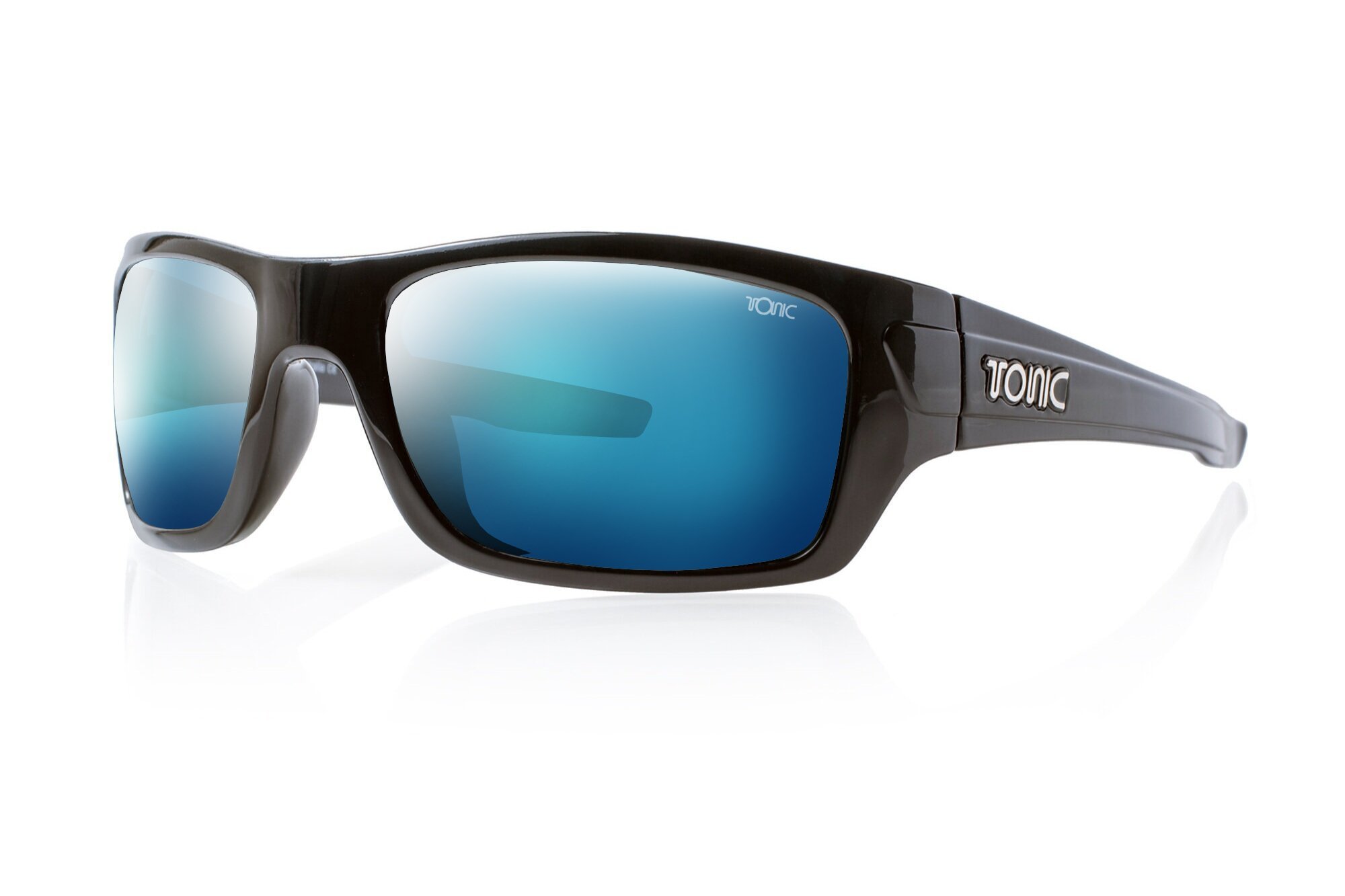 Tonic TRAKKER Matt Black Mirror Blue – Grey Base