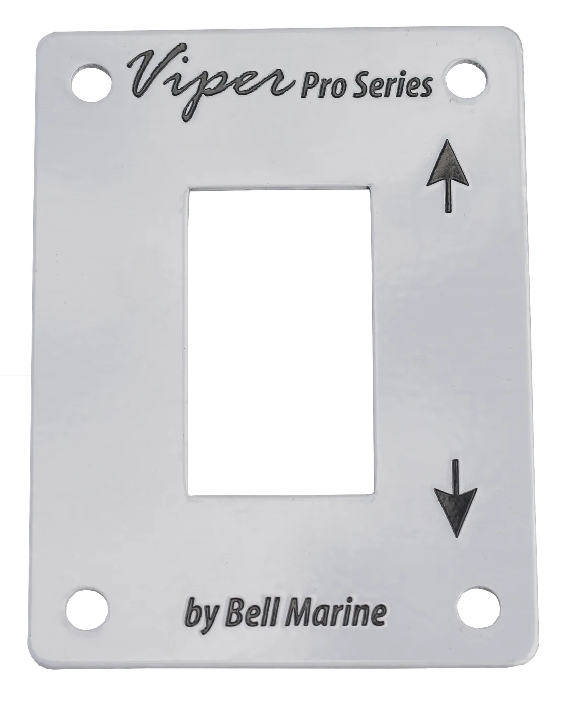 Aluminium Face Plate For Single Led Rocker Switch