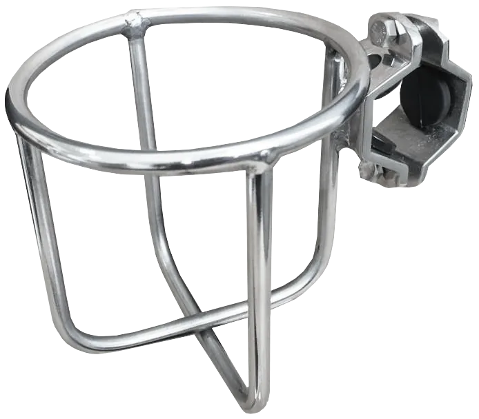 Stainless Steel Wire Cup Holder - Rail Mount
