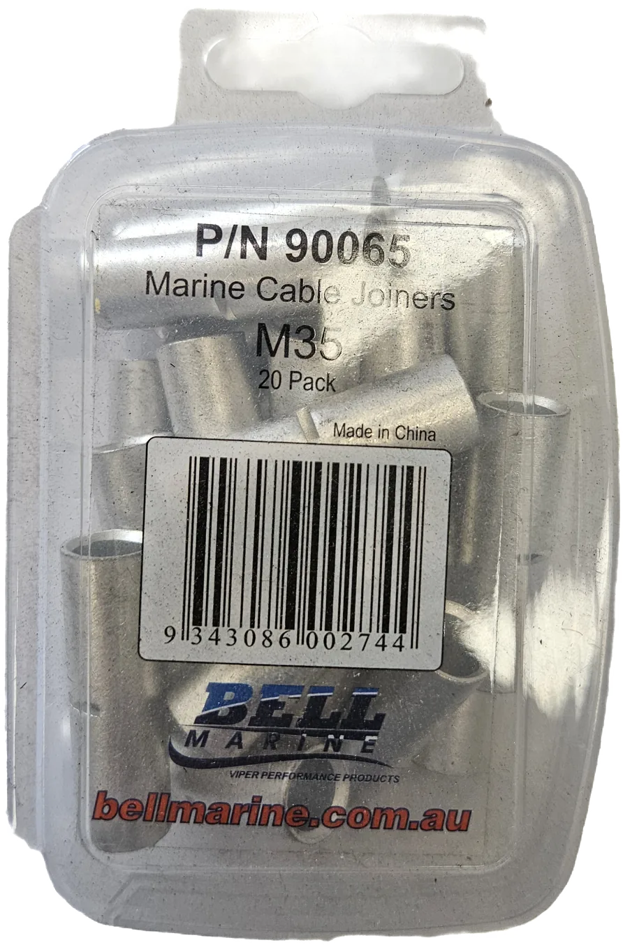 Cable Joiners M35 Tinned Copper - 20 Pack