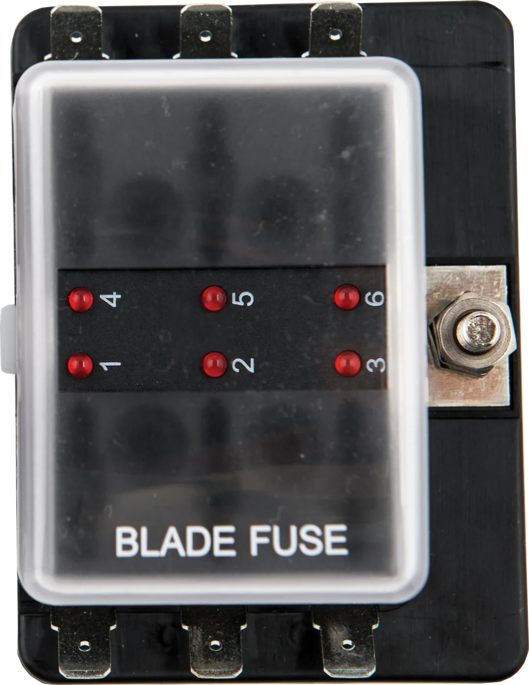 6 Gang Blade Fuse Holder For Marine Use